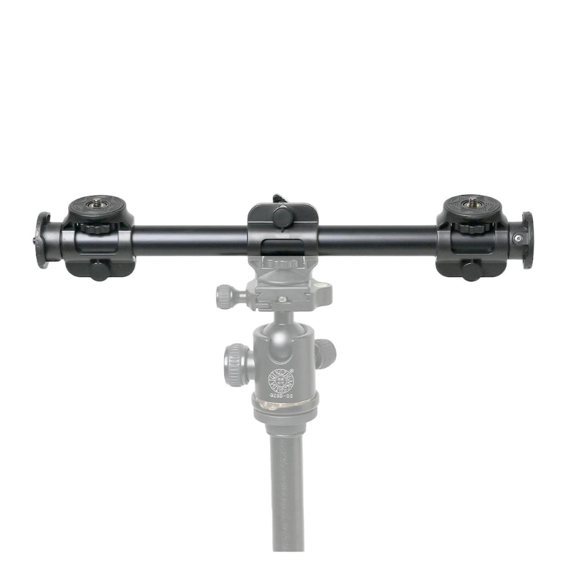 Thanh Ngang Yunteng VCT-369 - Dài 63cm, Gắn Tripod Quay Video Trên Xuống, Chân Nối Có 3 Đầu Ren 1/4