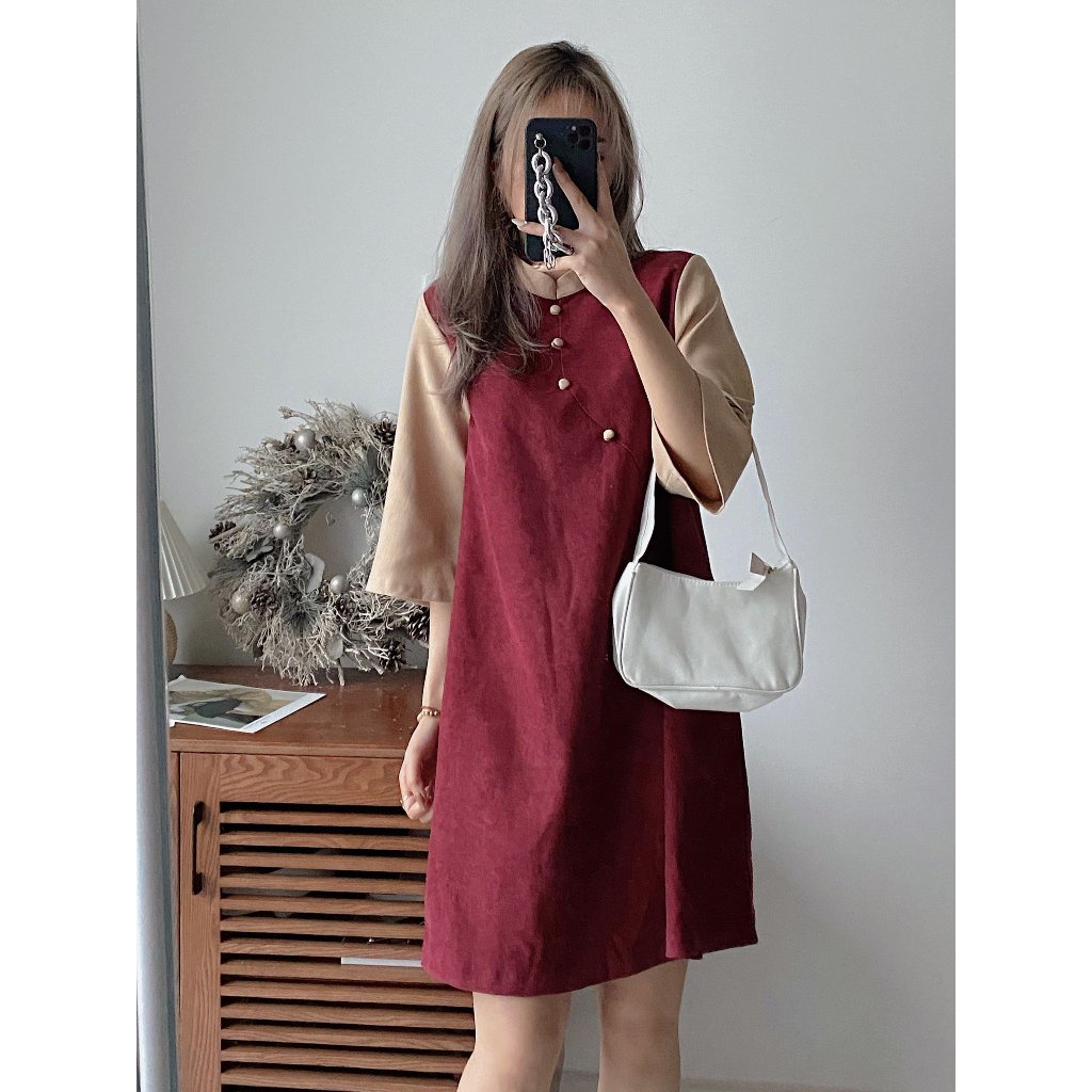 Áo dài tết tay lỡ, Áo dài cách tân nữ trẻ trung cực xinh | BigBuy360 - bigbuy360.vn