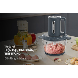[Bảo hành 3 tháng] Máy Xay Thịt Công Suất Lớn Sunhouse Dung Tích 1L8