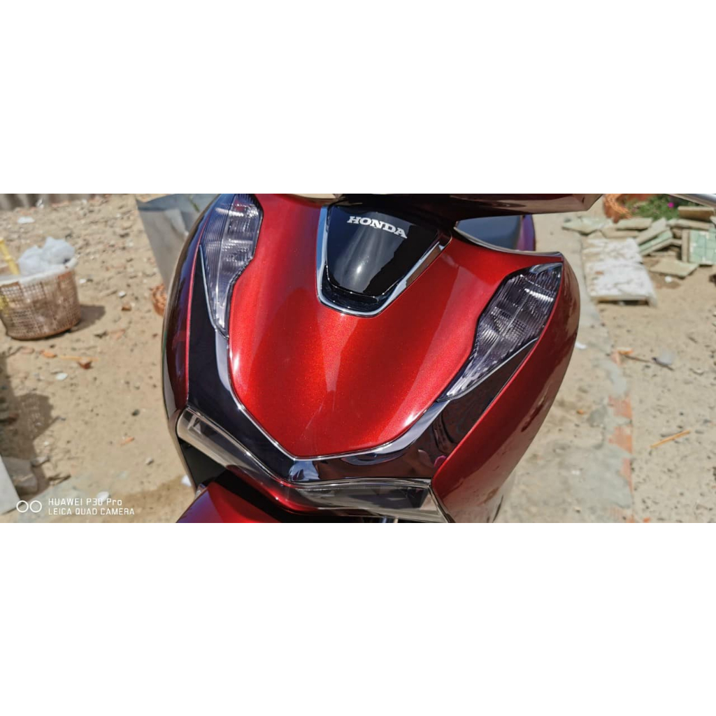 PPF màu khói xám nhạt dán xi nhan, đèn hậu SH 125 150 160 350i 2023,,, dán xi nhan, đèn hậu