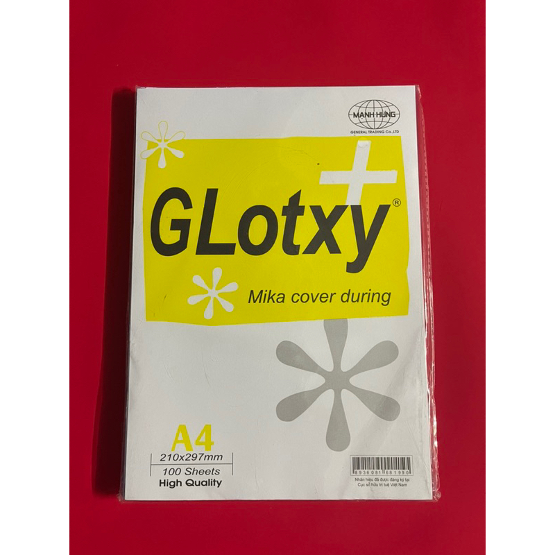 BÌA A3 MEKA, BÌA BÓNG KÍNH A3 TRUNG, TẬP 100 TỜ - VPP QUỐC HUY.