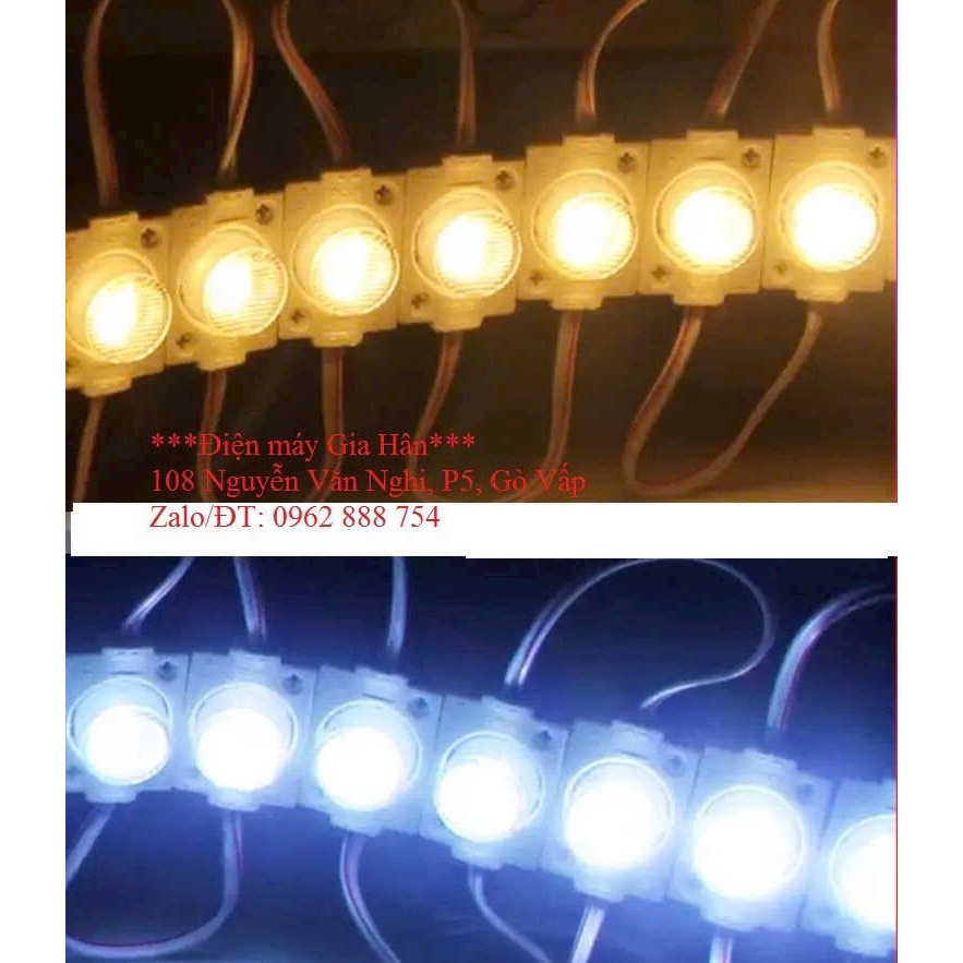 Dây đèn led hắt mắt lồi, nguồn DC 12V, dây 20 bóng,1.5W | Shopee Việt Nam