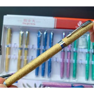 Bút Máy Ngòi Lá Tre Tách Đôi Calligraphy 005 Tạo Thanh Đậm Luyện Viết Chữ Đẹp