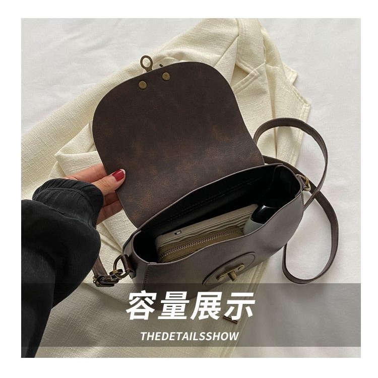 Túi Da PU Đeo Chéo Đeo Vai Mẫu Mới Phong cách cổ điển mã A01131