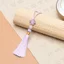 DÂY ĐỒNG TÂM KẾT CHỈ VÀNG - Móc Khóa Tua Rua Cổ Phong Đạo Cụ Chụp Ảnh Quà Tặng Treo Trang Trí
