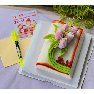 Khuôn silicon Set 3 hoa tulip