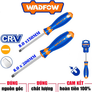ĐỒ NGHỀ WADFOW Tua vít dẹp SL8x150MM , SL8x200MM , WSD1286 , WSD1288