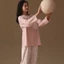 Bộ pijama nữ Hàng Quảng Châu DÀI TAY QUẦN DÀI CÓ MÚT NGỰC Mỏng (kèm VIDEO THẬT) bộ ngủ nữ dài tay sau sinh
