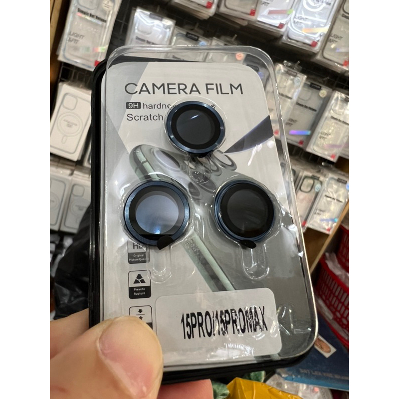 Dán bảo vệ lend từng mắt Camera cho iPhone 15 Pro / 15 Pro Max