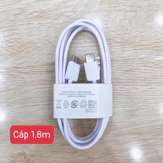 Dây cáp sạc samsung s21 5g zin, dây sạc đầu type c to type c, cáp sạc 2 đầu type c G991