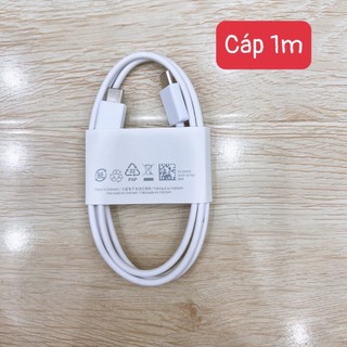 Dây cáp sạc samsung s21 5g zin, dây sạc đầu type c to type c, cáp sạc 2 đầu type c G991