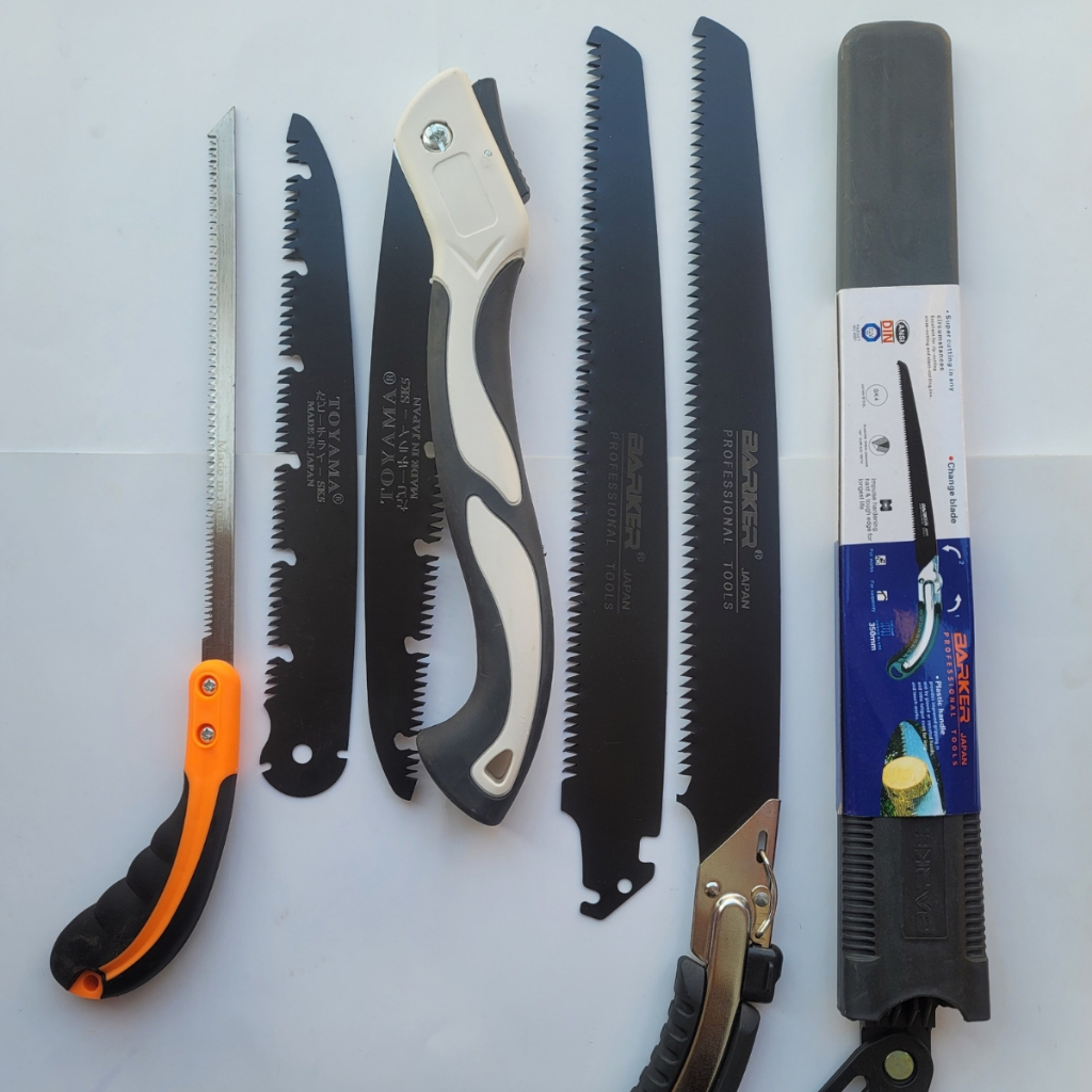 (FREESHIP) Combo Cưa Cầm Tay SK5 ( Cưa Gập, Cưa Lách New  và Cưa Barker) Làm Vườn Bonsai - Dụng Cụ Nông Nghiệp GD Smart