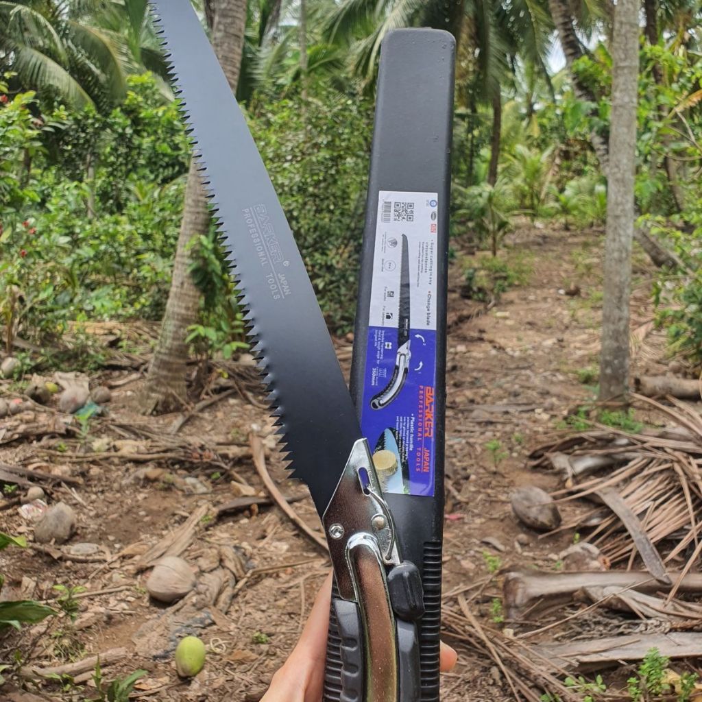 (FREESHIP) Combo Cưa Cầm Tay SK5 ( Cưa Gập, Cưa Lách New  và Cưa Barker) Làm Vườn Bonsai - Dụng Cụ Nông Nghiệp GD Smart