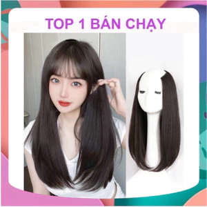 TÓC GIẢ KẸP U NỬA ĐẦU CỤP LỬNG LƯỚI HOA CAO CẤP
