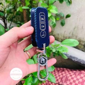 Bao da chìa khoá Honda SH loại 3 nút bấm, Bọc Chìa Khoá Xe Honda SH Da Bò Cao Cấp