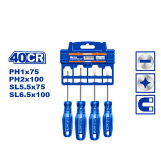 ĐỒ NGHỀ WADFOW Bộ 4 tua vít dẹp & bake WSS2204