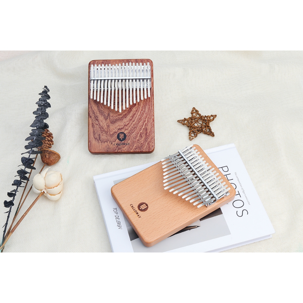 Đàn kalimba 17 phím cho người mới tập - Casablanca Music - Tặng sticker ...