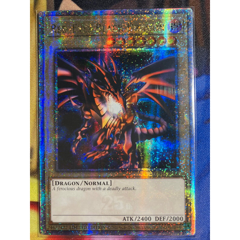 [Yugioh_tcg.uk] Thẻ Bài Red-Eyes Black Dragon - LC01-EN006 - Quarter ...