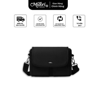 Túi Hộp Đeo Chéo Brandon Nam Nữ Vải Canvas Đựng Điện Thoại Ipad Đi Chơi Làm  | MIDORI FOR MAN