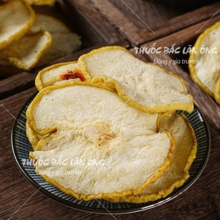 Lê vàng thái lát 100g, lê pha trà, chưng yến thơm ngọt - Lãn Ông