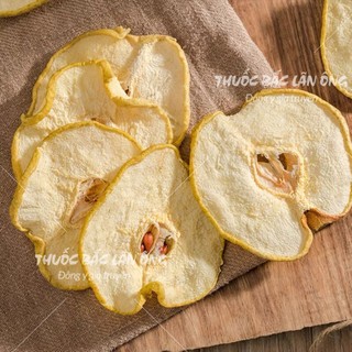 Lê vàng thái lát 100g, lê pha trà, chưng yến thơm ngọt - Lãn Ông