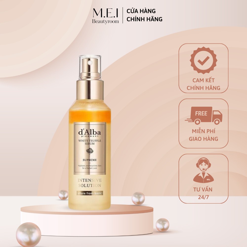 Serum nấm dạng xịt khoáng cao cấp D'Alba - Cấp Ẩm, Dưỡng Ẩm Căng Bóng ...
