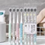 SET 4 BÀN CHẢI ĐÁNH RĂNG ECERSU NHẬT CAO CẤP, Lông Mềm Kháng Khuẩn, Tiện Lợi Hằng Ngày