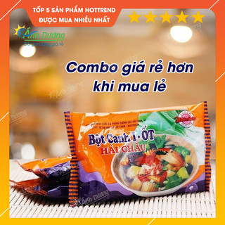 [ Combo 3 ] Gói bột canh I-ốt Hải Châu 190g cung cấp I-ốt đầy đủ