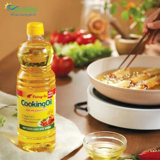 Dầu ăn Tường An 1L - Cooking Oil - Dầu ăn danh tiếng, an toàn cho sức khỏe