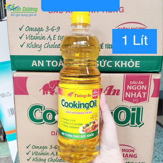 Dầu ăn Tường An 1L - Cooking Oil - Dầu ăn danh tiếng, an toàn cho sức khỏe