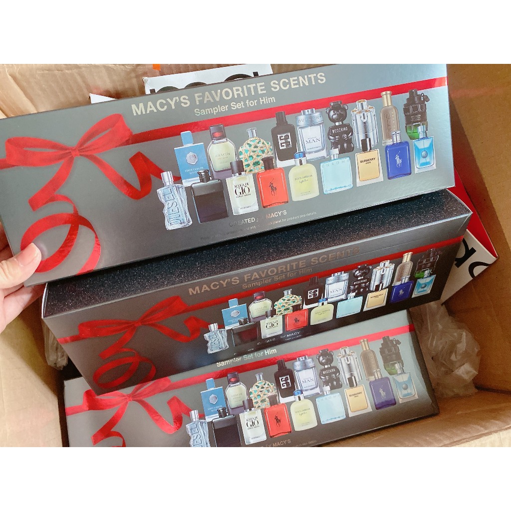[Hoả tốc SG] Set 18 Mẫu Nước Hoa Mini Macy's Favorite Scent Sampler Set ...