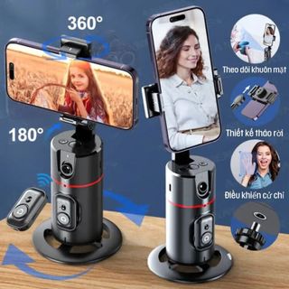 [BảnCaoCấp]Gimbal AI Kiêm Giá Đỡ Điện Thoại Chống rung P02-Al thông minh xoay360 nhận diện khuôn mặt