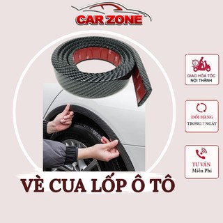 Vè Cua Lốp Ốp Bảo Vệ Trang Trí Hốc Lốp Hốc Bánh Xe Chống Va Chạm Chống Trầy Xước Ô Tô – Dài 1,5M