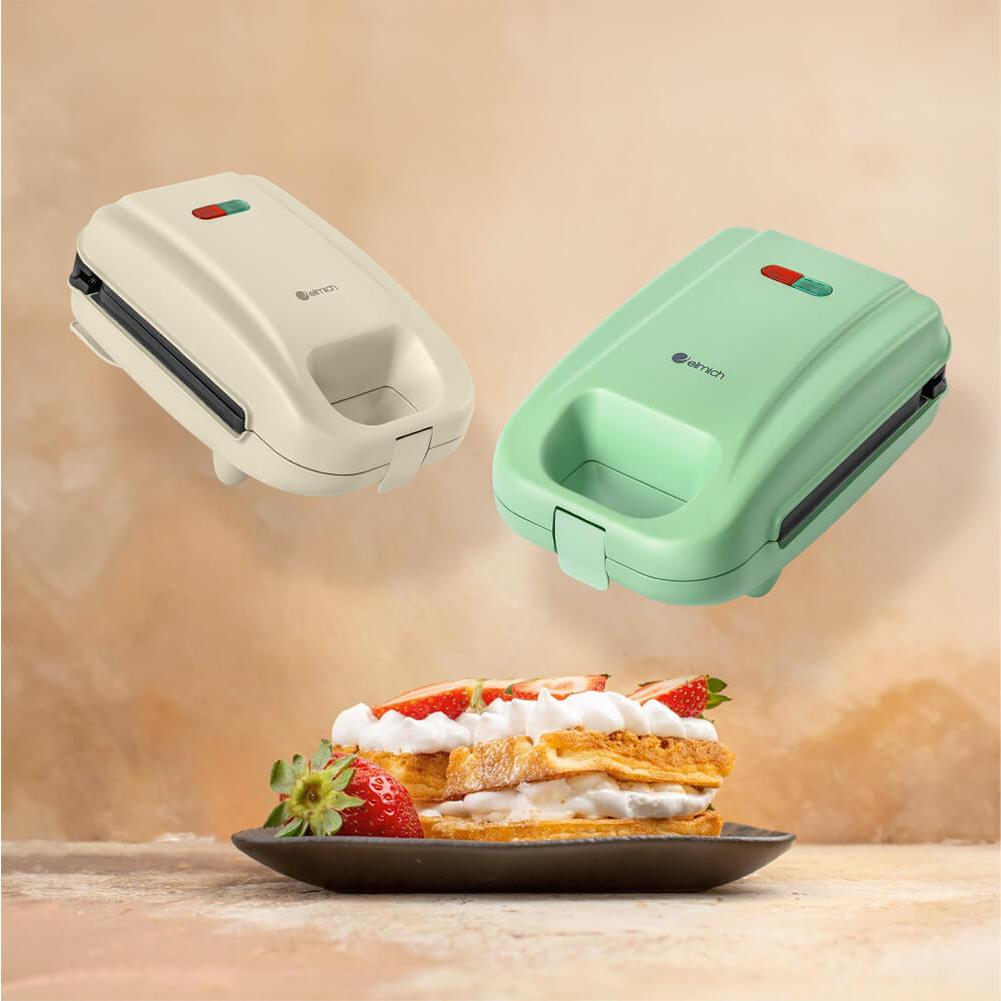 [Mã ELBSJBP03 giảm 12% đơn 500K] Máy nướng kẹp bánh mỳ 3 trong 1 Elmich SME-8578