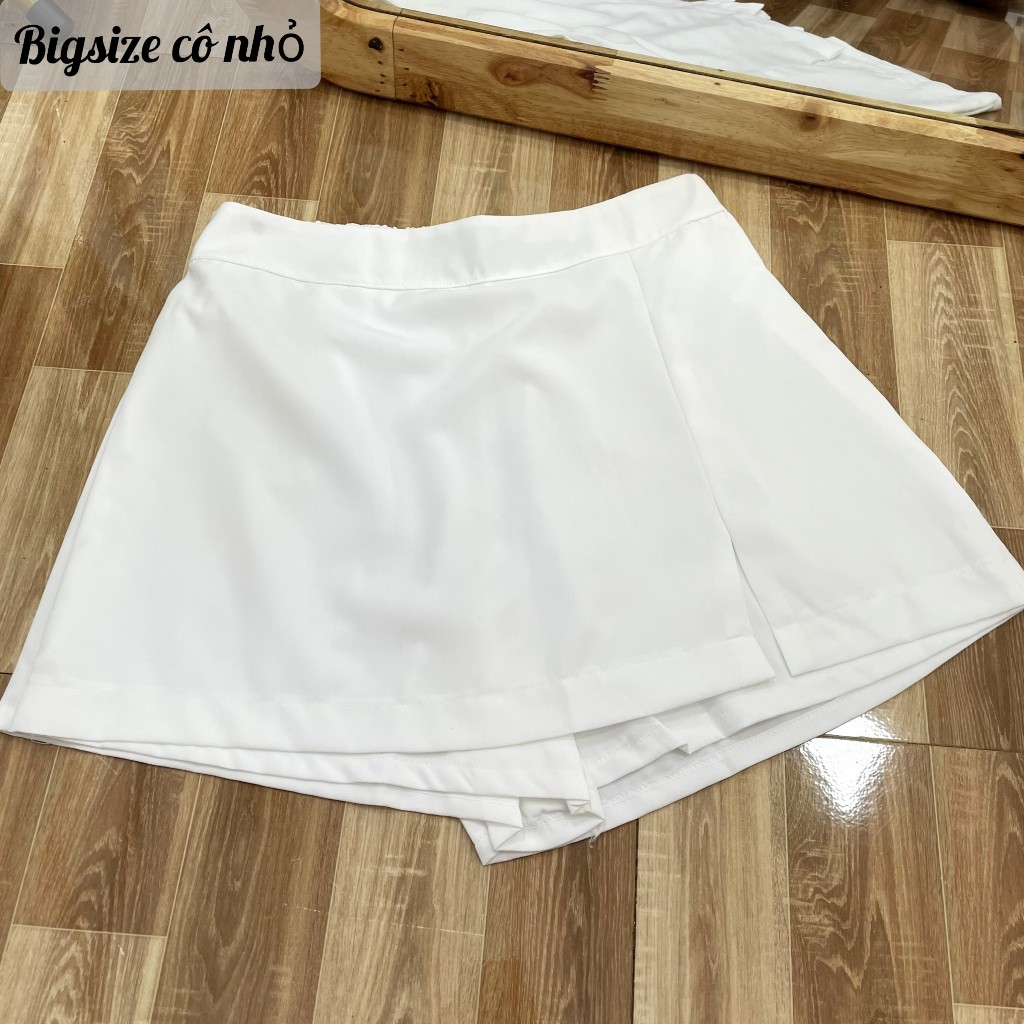 Quần Giả Váy Nữ Cạp Cao Bigsize Phom Đẹp,Quần Váy Nữ Vải Tuyết Chéo Mềm Mịn Lên Phom Cực Dễ Thương MÃ GVM