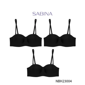Combo 3 Áo Lót Cúp Ngang Mút Vừa Có Gọng Màu Trơn Doomm Soft Doomm Body Bra By Sabina NBH23004 (Giống SBXH4013)