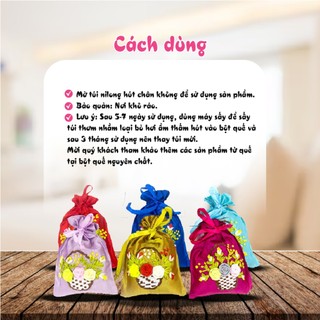 Túi Thơm Hương Quế, sử dụng trên Xe Ô tô, Tủ quần áo, Nhà vệ sinh