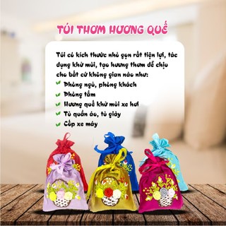Túi Thơm Hương Quế, sử dụng trên Xe Ô tô, Tủ quần áo, Nhà vệ sinh