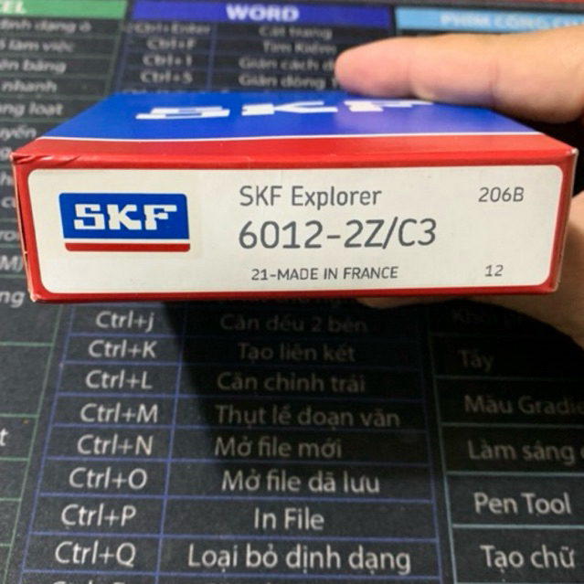 Vòng Bi 6012 SKF 2Z/C3