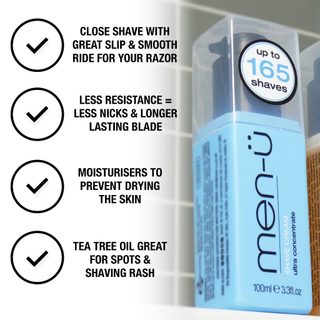 Kem cạo râu siêu đậm đặc Men-U Shave Cream 100ml