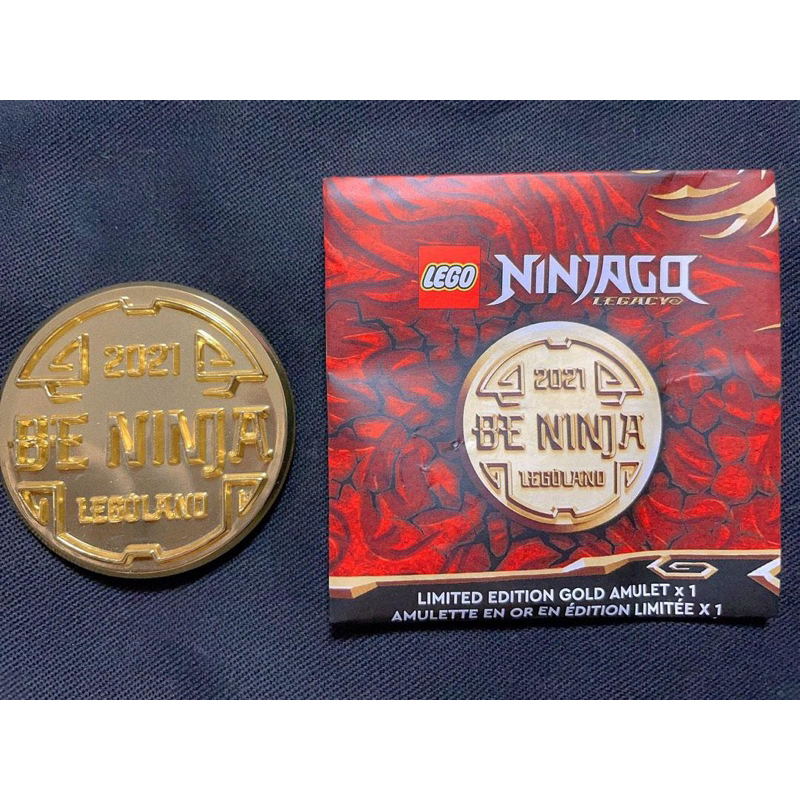 Legoland Ninjago limited edition gold shops amulet coin