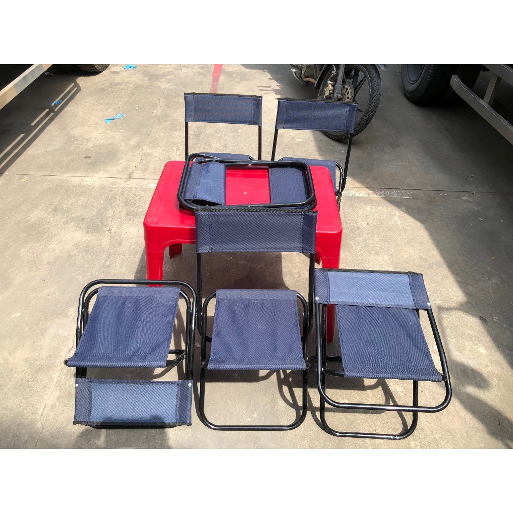 (Bảo Hành 1 đổi 1 ) Ghế Câu Cá Gấp Gọn Ghế Du Lịch Nhỏ Gọn , Tiện Lợi , Sắt Sơn Cao Cấp , Ghế Gấp Tựa Lưng Siêu Bền