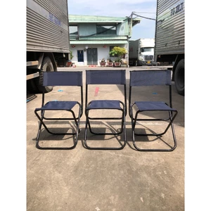 Ghế Câu Cá Gấp Gọn Ghế Du Lịch Nhỏ Gọn , Tiện Lợi , Sắt Sơn Cao Cấp , Ghế Gấp Tựa Lưng Siêu Bền