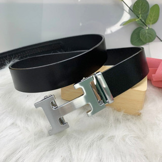 Thắt lưng da bò dây nịt nam dạng khóa tự động chữ H cao cấp