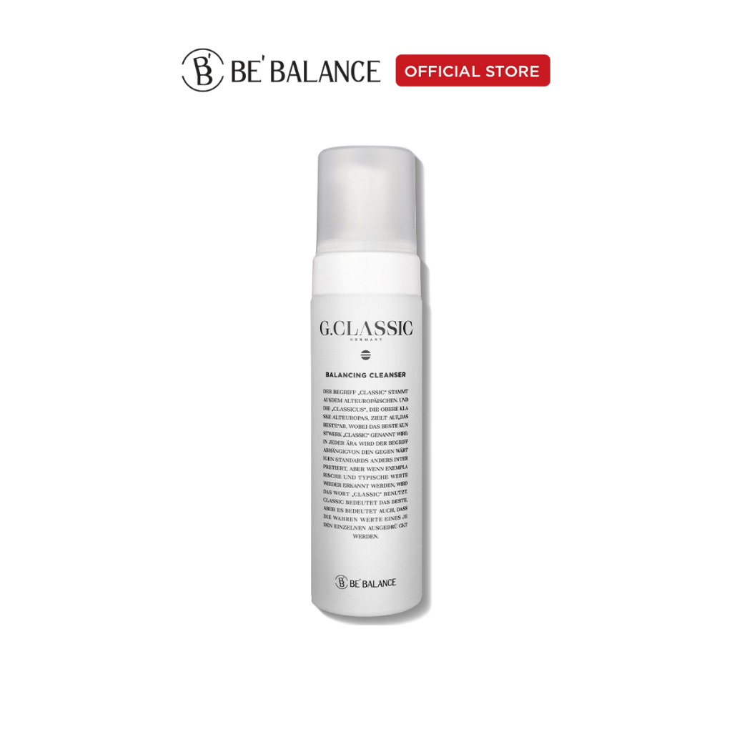 Ảnh Sữa rửa mặt Be'Balance GCLASSIC BALANCING CLEANSER giúp Hỗ Trợ Làm Chậm Quá Trình Lão Hoá và Chăm Sóc Da Mụn 200ml 1