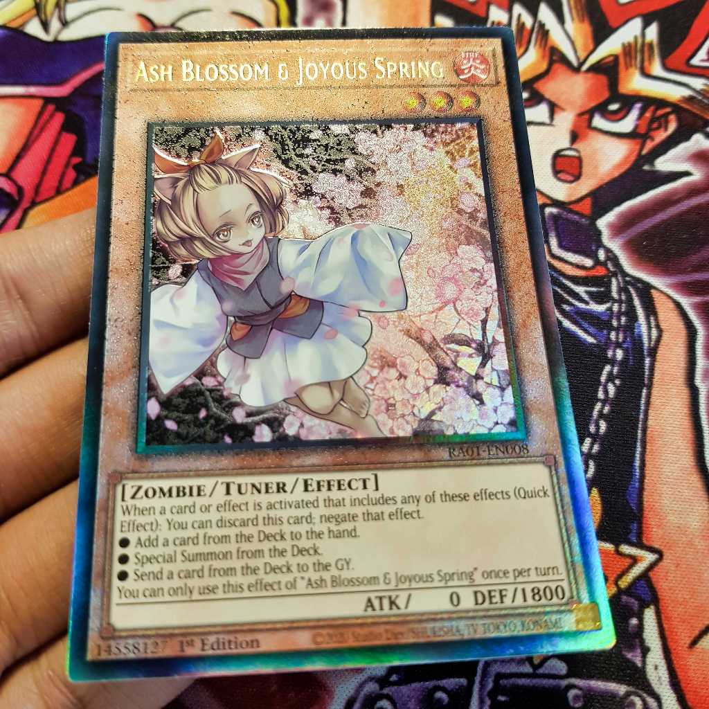 Thẻ bài Yugioh chính hãng | Ash Blossom & Joyous Spring | RA01 Ultimate ...