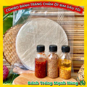 COMBO bánh tráng CHẤM ỚT RIM - Bánh Tráng Mạnh Hùng