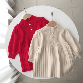 [[ xả kho ]] Váy len xếp li bé gái từ 1 - 9 tuổi phong cách hàn quốc