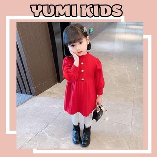 [[ xả kho ]] Váy len xếp li bé gái từ 1 - 9 tuổi phong cách hàn quốc