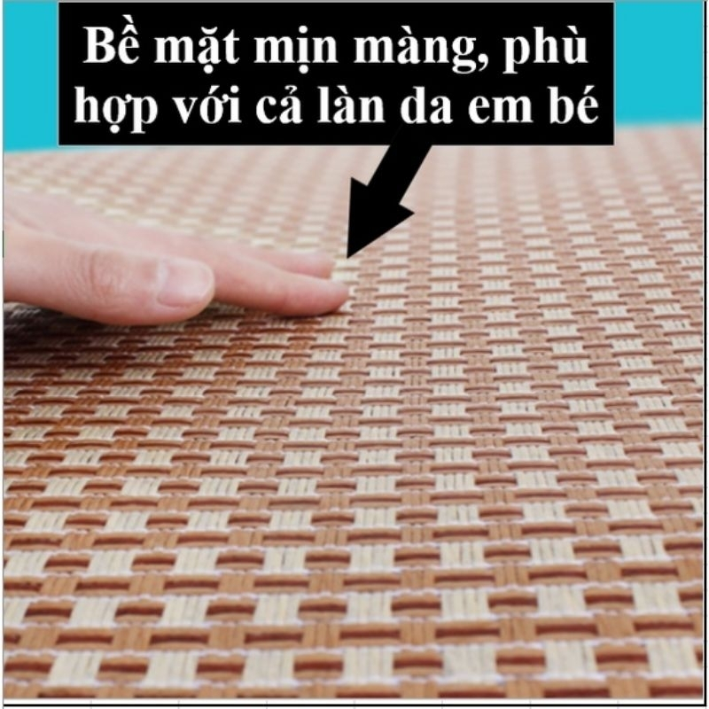Chiếu điều hòa 1m2 nằm mát, chiếu điêu hòa, Thoáng mát về mùa hè, màu sắc hài hòa